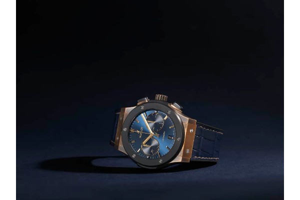 Hublot Classic Fusion Bronze Bucherer Blue Edition časovnik