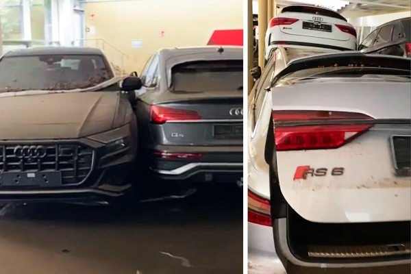 Desetine Audi modela potpuno uništeno u zastrašujućim poplavama u Nemčkoj