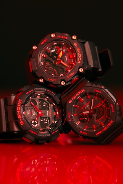 G-SHOCK Ignite Red: nova linija sportskih satova industrijskog i odvažnog stila
