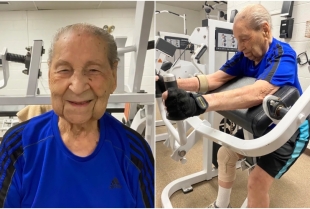 Stogodišnjak koji ne menja svoje fitnes rutine gotovo četrdeset godina