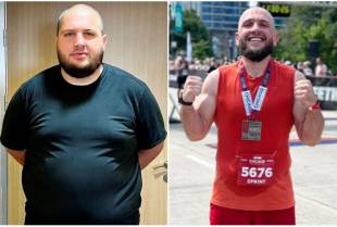 Čovek izgubio preko 70 kilograma i završio triatlon u roku od 11 meseci