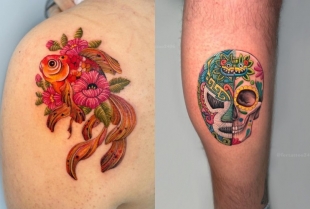 Tetovaže koje izgledaju kao da su napravljene pomoću konca i igle