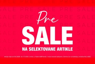 Spremi se za leto uz Fashion Company PRE-SALE gde te čekaju artikli na popustu do 40%
